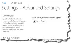 Add Task Advanced Setting