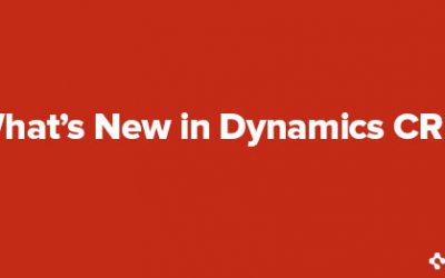 What’s New in Dynamics CRM