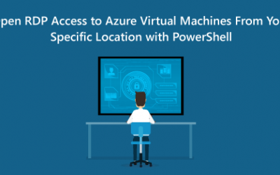 Open RDP Access to Azure Virtual Machines From Your Specific Location with PowerShell