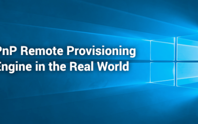 PnP Remote Provisioning Engine in the Real World
