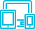 Icon of PC, tablet, and mobile phone