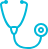 Icon of a stethoscope