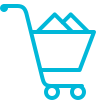 Icon of a shopping cart