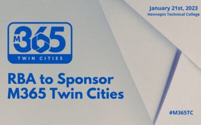 RBA to Sponsor M365 Twin Cities
