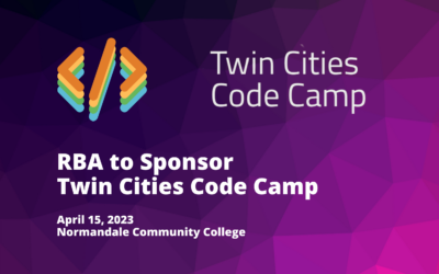 RBA to Sponsor Twin Cities Code Camp 