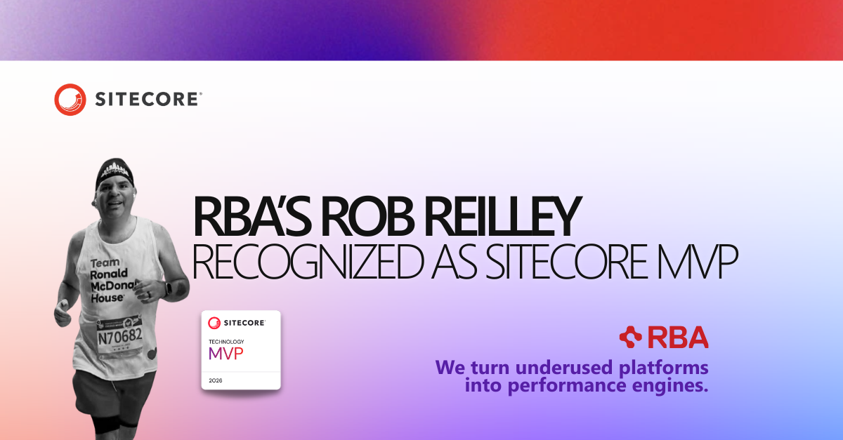Rob Lederer Rba RBA's Rob Reilley Named as 2026 Sitecore MVP - RBA