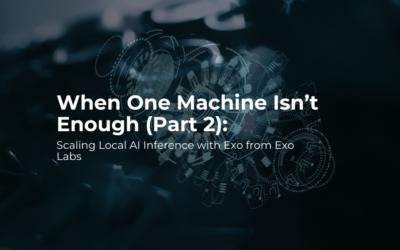 When One Machine Isn’t Enough (Part 2): Scaling Local AI Inference with Exo from Exo Labs